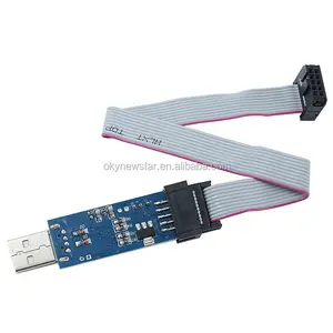 Okystar OEM/ODM 51 AVR 프로그래머 ISP USBASP 다운로더 USBISP 다운로드 드라이버