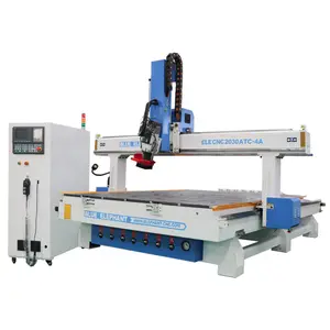 BLUEELEPHANT Factory Lower Price China 2030 cnc router machine 4 Axis CNC Router for Wood carving plaque