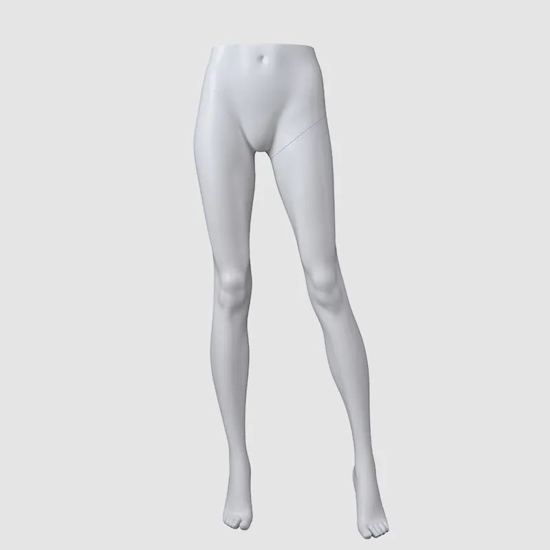Half body fiberglass mannequin torso legs female leg mannequin for jeans