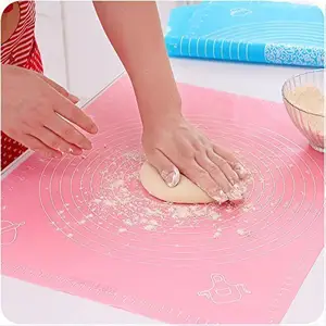 Tappetino da forno riutilizzabile in Silicone antiaderente con misure strumenti Per la cottura e la pasticceria prodotti da cucina 1 Per Kit 50*40cm