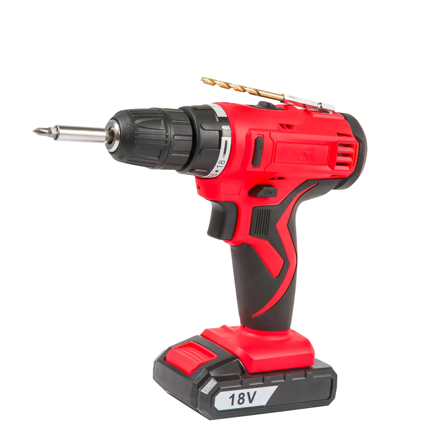 Strumenti di Potenza professionale 10 millimetri 18V A Due Velocità Li-Ion Elettrico Cordless Trapano