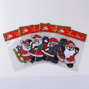 Santa Claus Mới Nhất Dán Tường Năm Mới Giáng Sinh Đề Can Tường Diy Cửa Sổ Không Thấm Nước Dán Có Thể Tháo Rời - Product Image 3