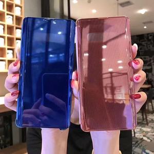 Ốp Trang Điểm Trong Mờ Đa Năng, Ốp Đứng Thông Minh Có Gương Cửa Sổ Trong Suốt Cho <span class=keywords><strong>Samsung</strong></span> S8/S9/S10/<span class=keywords><strong>Note</strong></span> <span class=keywords><strong>8</strong></span> 9 10/M10/M20 - Product Image 4