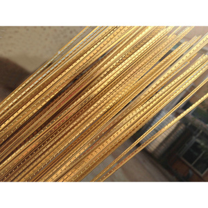 विभिन्न आकार के तार वाले उपकरणों में अनकट H65 पीतल फ्रीट्स इलेक्ट्रिक क्लासिक गिटार Uulele मंडलिन बास के लिए - Product Image 5