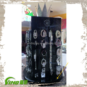 Expositor de Joyería Metálico en Forma de T VINO M239 con Opciones Personalizables, Instalación de Escritorio/Independiente/Encimera - Product Image 3