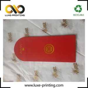 Colores completos de impresión nueva prima afortunado chino hecha a mano del Festival de la boda paquete rojo - Product Image 4