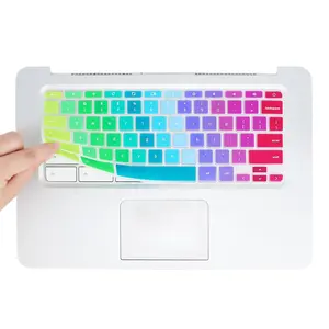Hoge Kwaliteit Custom Logo Afdrukken Siliconen Laptop Toetsenbord Cover Skin Voor HP CHROMEX360 2RA55PA HP Chromebook x360 11 G1, 11"