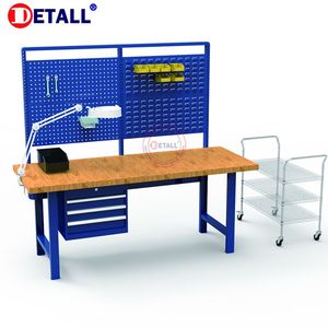 Kho Công Nghiệp Bàn Làm Việc Cơ Khí Làm Việc Băng Ghế Dự Bị Điện Tử Bàn Làm Việc với Giá trạm làm việc - Product Image 2