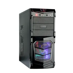 Atx pc case desktop computers for gamer with external 5.25 drive bay