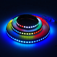 Bande lumineuse led numérique adressable, WS2812B SK6812, 144 diodes/m, 5050, pour arduino