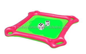 Tavolo da Poker Gonfiabile Galleggiante per 4 Persone con Sedie Comode, <span class=keywords><strong>Gonfiabili</strong></span> Pubblicitari Durevoli, Giocattolo Gonfiabile - Product Image 3