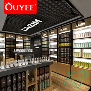 도매 나무 휴대 전화 가게 장식 가구 휴대 전화 매장 디자인 모바일 상점 - Product Image 2