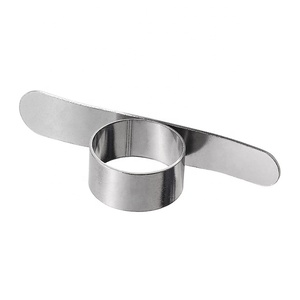 Pelador de anillo de dedo de acero inoxidable, herramienta de peeling, pelador de pomelo - Product Image 1