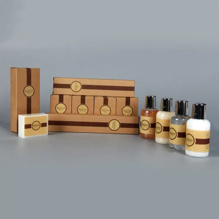 Luxe Organique Jetable Hôtel Toilette Kits De Salle De Bain Pas Cher