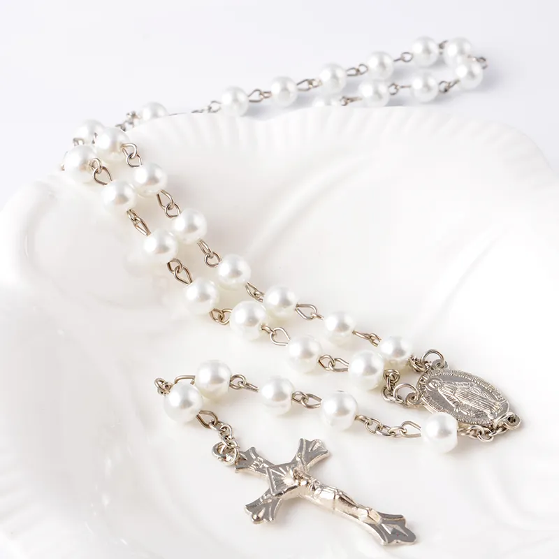 RTS Fashionable Rosary Chain Custom Design European Religious Handmade Catholic Rosary Prayer Beads