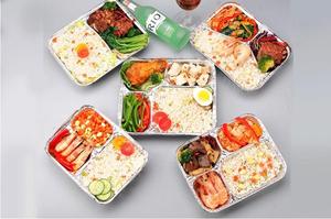 Disposable 3 Compartment Disposable Aluminum <strong>Foil</strong> <strong>Food</strong> <strong>Container</strong> - Product Image 2