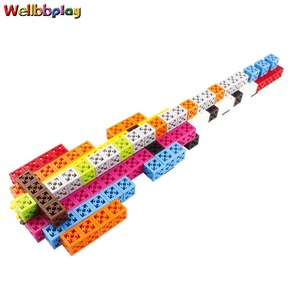 248 pcs DIY liên kết pop khối/giáo dục đếm đồ chơi toán học cho trẻ em - Product Image 4