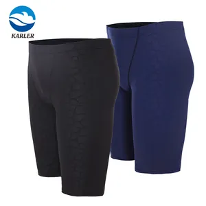 Personnalisé polyester noir <span class=keywords><strong>homme</strong></span> nager brouilleur maillot de bain maillots de bain - Product Image 1