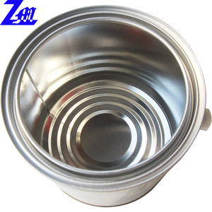 Hộp Thiếc/Thiếc Tròn 5 Lít Có Tay Cầm Bằng Nhựa Và Nắp Kim Loại - Product Image 6