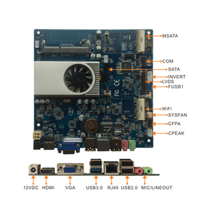 New Mini ITX nhúng máy tính để bàn Bo mạch chủ <span class=keywords><strong>Intel</strong></span> J1900 sata ổ cứng giao diện tích hợp 8GB RAM hỗ trợ HD VGA hiển thị - Product Image 5