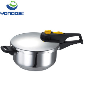Ensemble de casseroles à pression multifonctionnelles en acier inoxydable de haute qualité avec couvercle en verre - Product Image 5