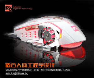 R8 M1635 6D <strong>Gaming</strong> Mouse Wired Mouse <strong>Gaming</strong> Factory OEM Crazing Colorful <strong>LED</strong> <strong>Lighted</strong> - Product Image 5