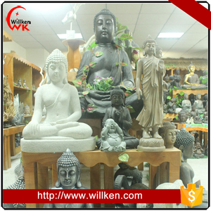 Açık hava bahçe dekorasyonu büyük buda heykeli satılık - Product Image 5
