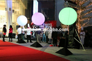 ลูกโป่งไฟ LED สำหรับตกแต่งงานปาร์ตี้กลางแจ้ง ขนาด 1.2 เมตร ทำจากวัสดุเป่าลม พร้อมขาตั้ง - Product Image 4
