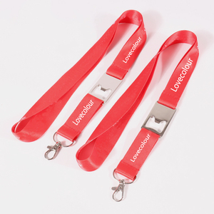 Cordón de sublimación impreso de poliéster personalizado, abridor de botellas de cerveza - Product Image 1