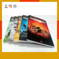 Impresión de Cómics a Todo Color con Encuadernación Perfecta, Tamaño Personalizado, en Papel y Cartón de Lujo, Tapa Blanda, Impresión Offset, Recubrimiento UV