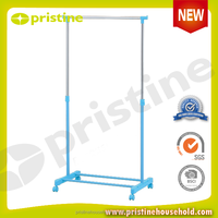 Porte-vêtements réglable pour la maison, meuble de rangement en fer, porte-manteau extensible en métal pour salon, vente en gros, moderne, Taïwan