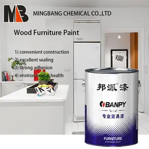 High gloss clear pu wood furniture deco finish varnish paint