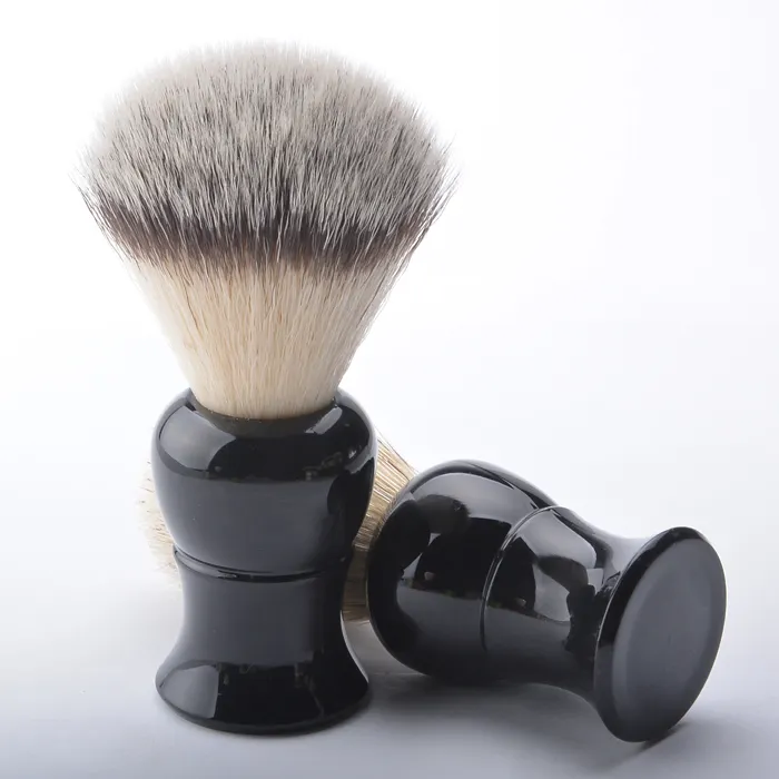 Alta qualidade Hot Sale Resina Handle Shaving Brush Pure Badger Cabelo Shaving Brush Resina Shaving Razor Brush