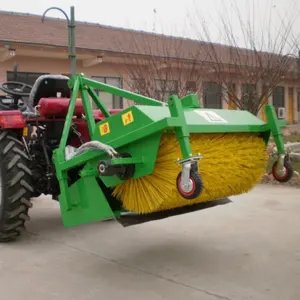 Di alta Qualità! Azienda agricola/Giardino Trattore/ATV Montato Spazzatrice Stradale/Scopa/Aratro Esportati In Tutto Il Mondo