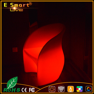 Barra de muebles de plástico led silla del cubo de <span class=keywords><strong>rubik</strong></span> fidget cubo silla de la barra iluminada - Product Image 2