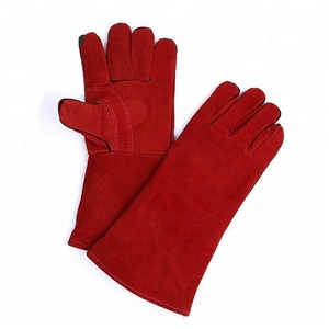 <span class=keywords><strong>Seguridad</strong></span> Industrial equipment cowhide leather hand protect gloves welding - Product Image 6