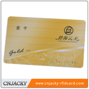 Muestra shipping SLE4442 PVC PET RFID blank card with chip - Product Image 4