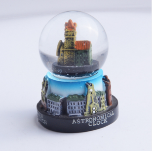 Bola de cristal de Prague, recuerdo turístico, decoración del hogar, bola de nieve - Product Image 4