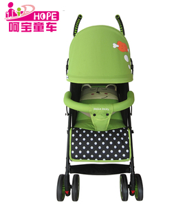 Belle ours de bande dessinée bébé <span class=keywords><strong>landau</strong></span> poussette en acier cadre parapluie poignée bébé transport usine en gros - Product Image 1