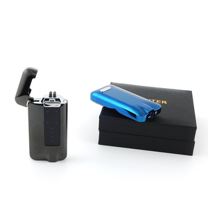 Encendedor Eléctrico Recargable USB Jiju Plasma, Encendedor de Arco Metálico con Doble Llama - Product Image 3