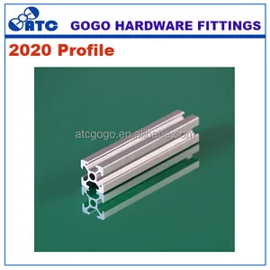 Profil ekstrusi aluminium strip led pintu geser kualitas tinggi