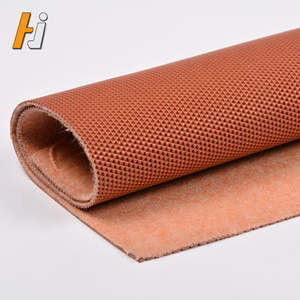 <span class=keywords><strong>Tissu</strong></span> d'ameublement en similicuir gaufré respirant à séchage rapide avec support tricoté en maille élastique en PVC <span class=keywords><strong>pour</strong></span> canapé - Product Image 2