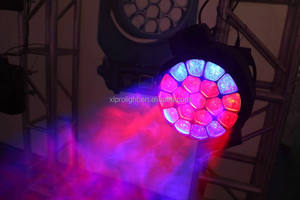 Hiệu ứng sân khấu Robot 19pcs 15W 4 iin 1 mắt ong Zoom di chuyển đầu dẫn DJ ánh sáng - Product Image 4