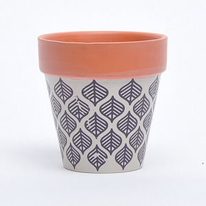 Maceta de Terracota Rústica con Diseño Geométrico Impreso a Bajo <span class=keywords><strong>Precio</strong></span> / Macetas y Jardineras Económicas - Product Image 5