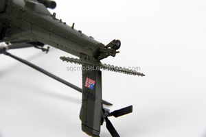 Modelo de Helicóptero Apache de Aleación Fundida a Presión a Escala 1:72, Modelo de Simulación - Product Image 4