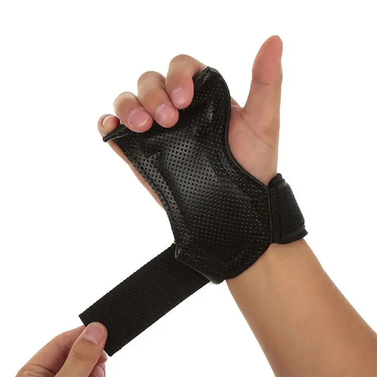 High Quality Wrist Lifting Strap Men Fitness Fashion Gym Gloves Hand Grip Pads Fitness Wrist Support For Weightlifting