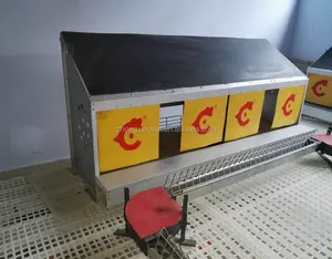 Automatic egg laying nest for layer chicken farm