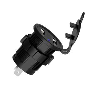 2017 mới đến Đôi <span class=keywords><strong>USB</strong></span> sạc Xe Máy ổ cắm cho tất cả các xe điện thoại di động - Product Image 3