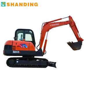 China mini graafmachine fabriek in shandong techniek machines SD65E 6.5 ton