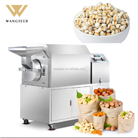 Vente flash : machine à torréfier les arachides, les noix de cajou, les graines de tournesol, les châtaignes, les cacahuètes, les châtaignes, de grande capacité, modèle commercial, 25, 50, 100